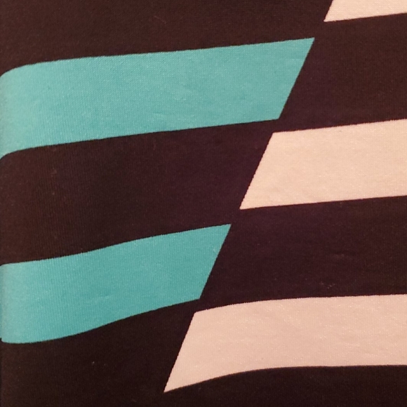 25-55 80s Style Slashed Sleeve Top - Picture 3 of 5